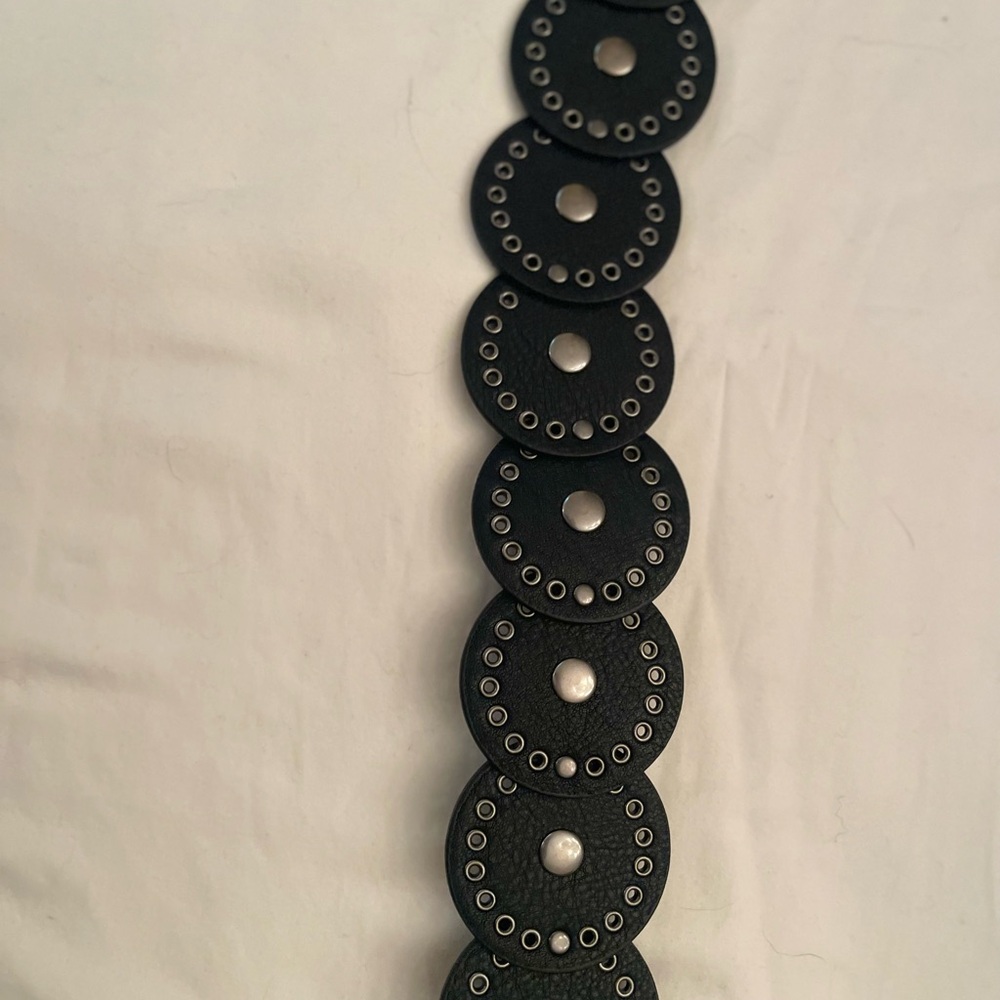 Forever 21 Black Studded Belt